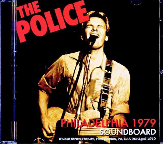 Police ポリス/PA,USA 1979 Soundboard