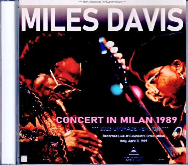 Miles Davis Kenny Garrett,Kei Akagi マイルス・デイビス/Italy 1989 Upgrade