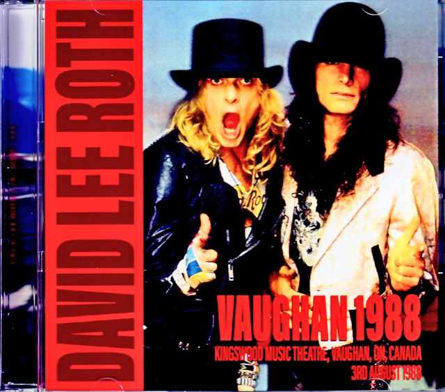 David Lee Roth デヴィッド・リー・ロス/Canada 1988 Complete