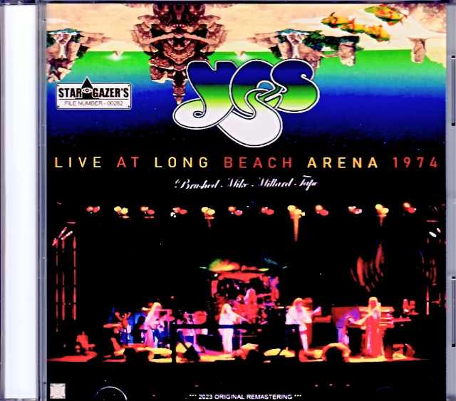 Yes イエス/CA,USA 3.19.1974 Complete Mike Millard Master Tape