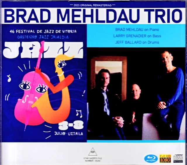 Brad Mehldau Trio ブラッド・メルドー/Spain 2023 S & V Complete