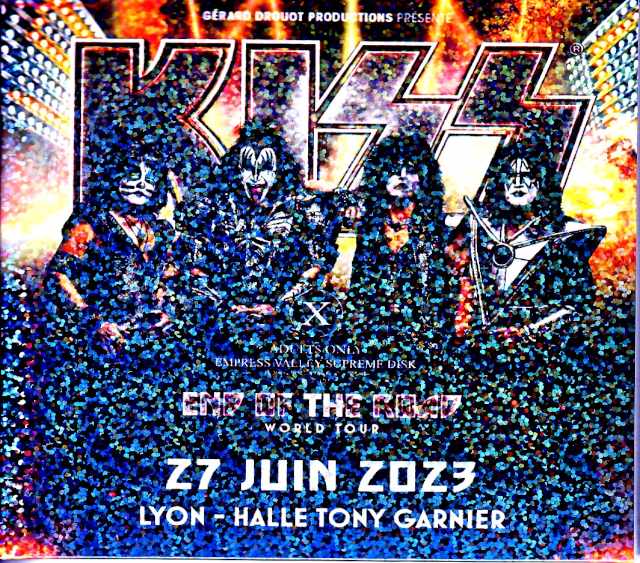 Kiss キッス/仏・栄光の日は来たれり France 2023 Complete IEM Soundboard Edition