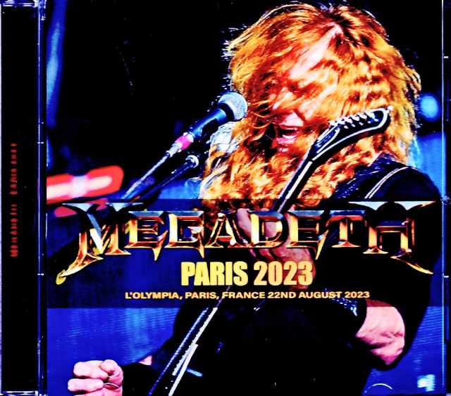 Megadeth メガデス/France 2023 Complete