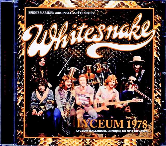 Whitesnake ホワイトスネイク/London,UK 7.9.1978
