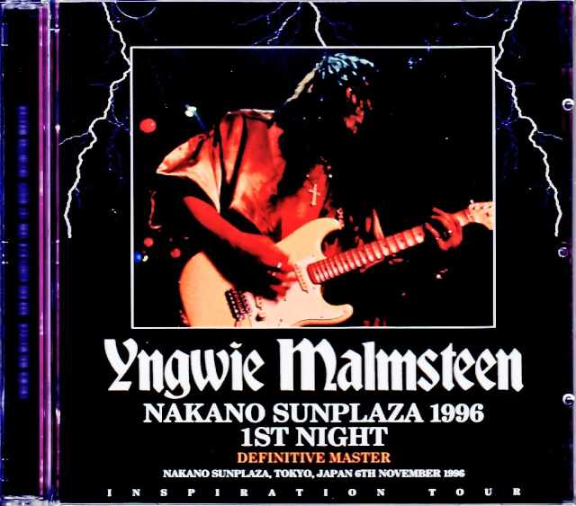 Yngwie Malmsteen イングヴェイ・マルムスティーン/Tokyo,Japan 11.6.1996 Complete