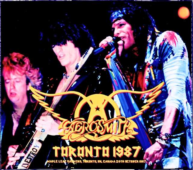 Aerosmith エアロスミス/Canada 1987 S & V Complete