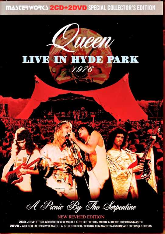 Queen クィーン/伝説のハイド・パーク公演 London,UK 1976 New Revised Edition
