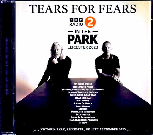 Tears for Fears ティアーズ・フォー・フィアーズ/England,UK 2023 S & V Complete