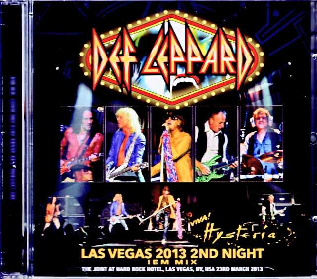 Def Leppard デフ・レパード/NV,USA 2013 Complete IEM Sound Edition