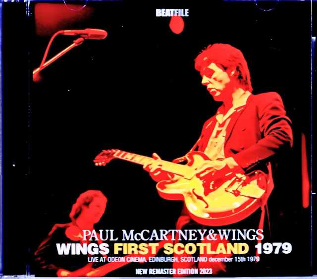 Paul McCartney Wings ポール・マッカートニー ウイングス/Scotland,UK 12.15.1979
