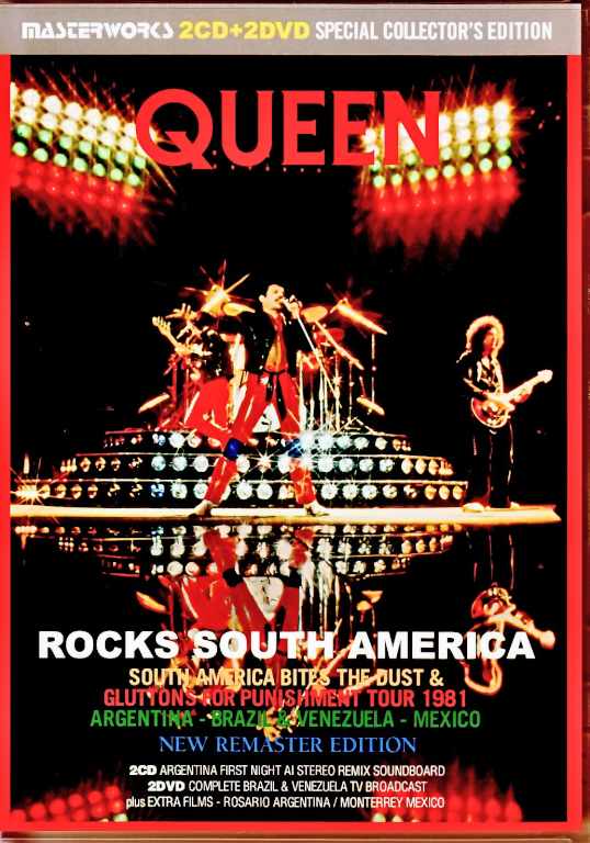 Queen クィーン/Rocks South America 1981 Special Collector's  Edition