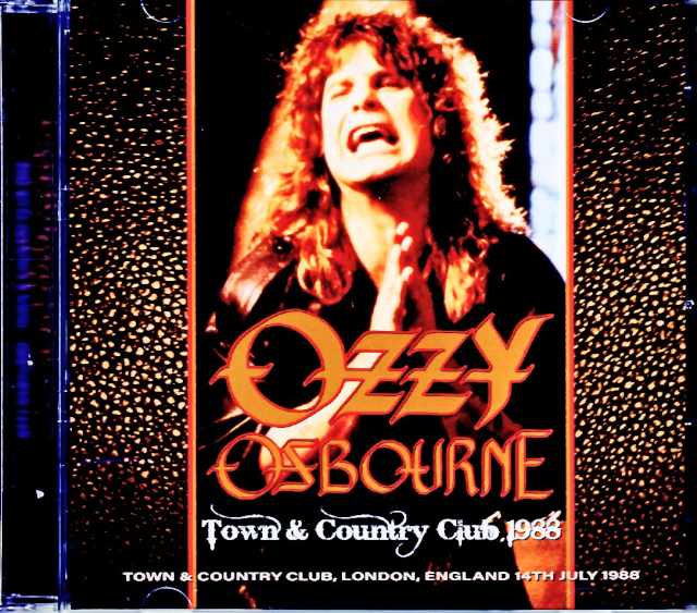 Ozzy Osbourne オジー・オズボーン/London,UK 1988 Complete