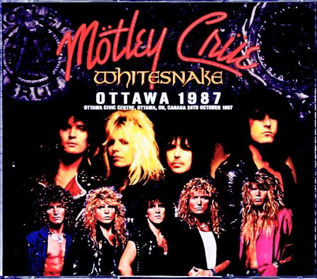 Motley Crue Whitesnake モトリー・クルー ホワイトスネイク/Canada 1987 Complete