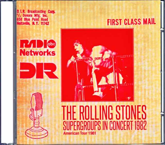 Rolling Stones ローリング・ストーンズ/Original Radio Show Records 1982 Broadcast Edition