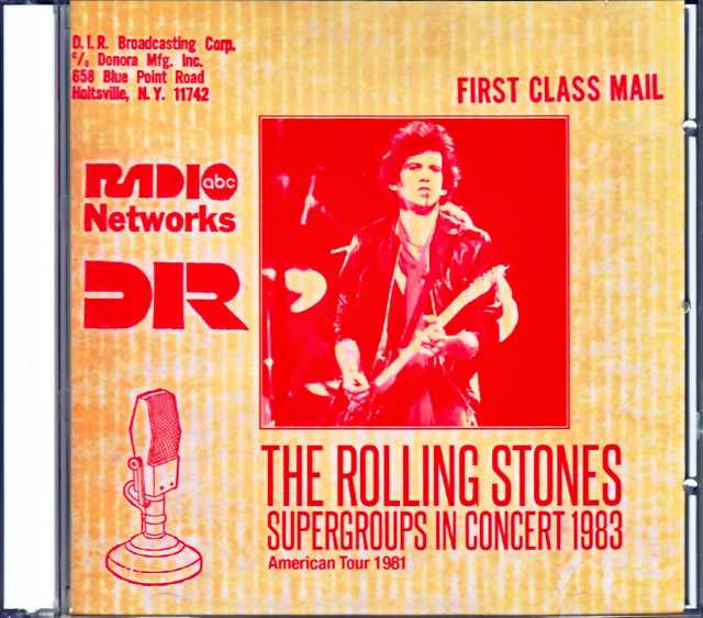 Rolling Stones ローリング・ストーンズ/Original Radio Show Records 1983 Broadcast Edition