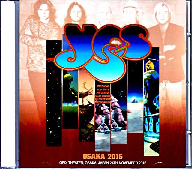 Yes イエス/Osaka,Japan 11.24.2016