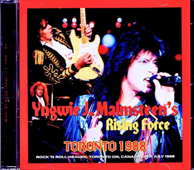 Yngwie J.Malmsteen's Rising Force Joe Lynn Turner インヴェイ・マルムスティーン ジョー・リン・ターナー/Canada 1988 Complete