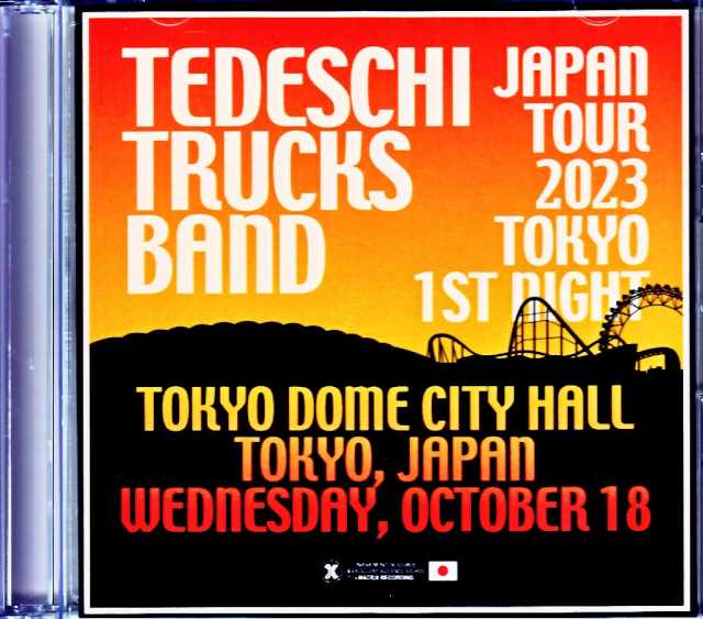 Tedeschi Trucks Band テデスキ・トラックス・バンド/Tokyo,Japan 10.18.2023 Complete IEM Matrix Edition & more
