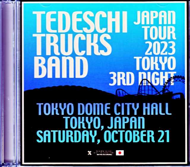 Tedeschi Trucks Band テデスキ・トラックス・バンド/Tokyo,Japan 10.21.2023 Complete IEM Matrix Edition & more