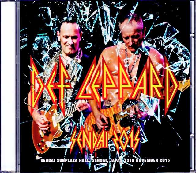 Def Leppard デフ・レパード/Miyagi,Japan 2015 Complete