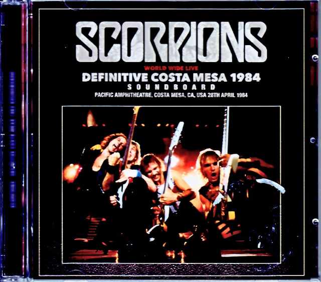 Scorpions スコーピオンズ/CA,USA 1984 Soundboard Edition