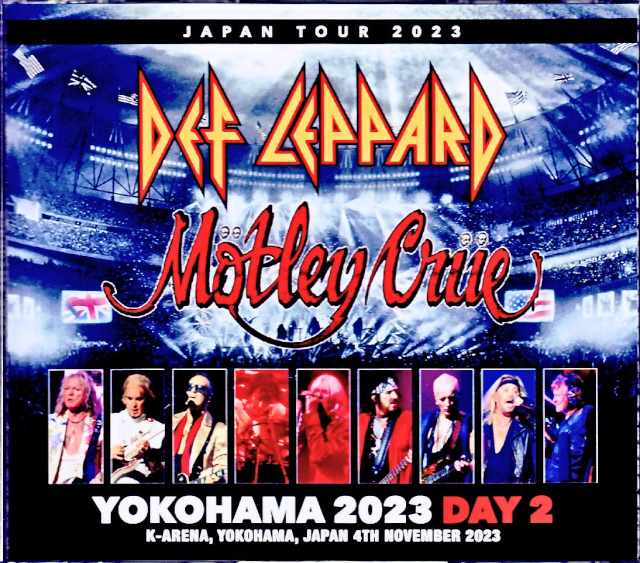Motley Crue Def Leppard モトリー・クルー デフ・レパード/Kanagawa,Japan 11.4.2023 Complete