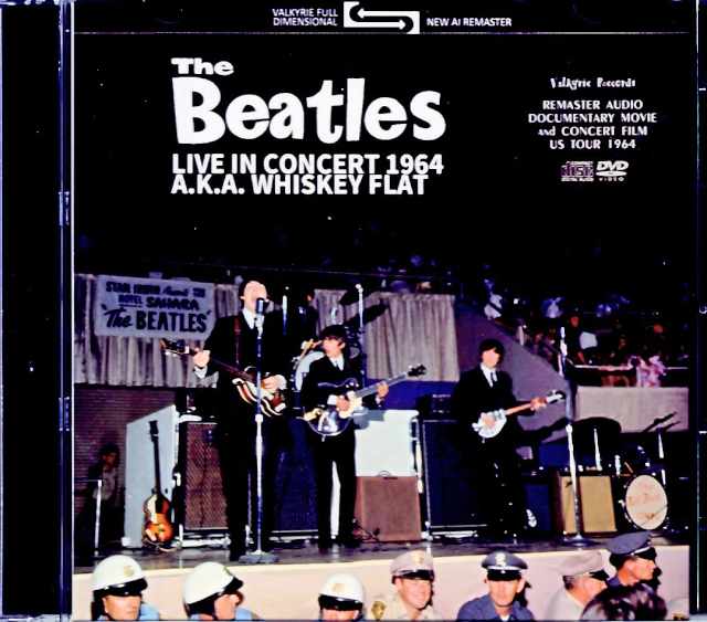 Beatles ビートルズ/AKA ウイスキー・フラット Live in Concert 1964 S & V