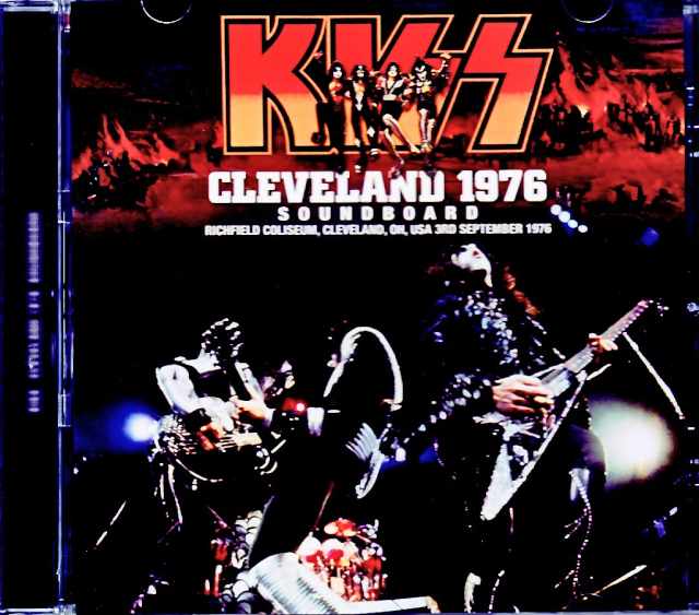 Kiss キッス/OH,USA 1976 Complete Soundboard Edition