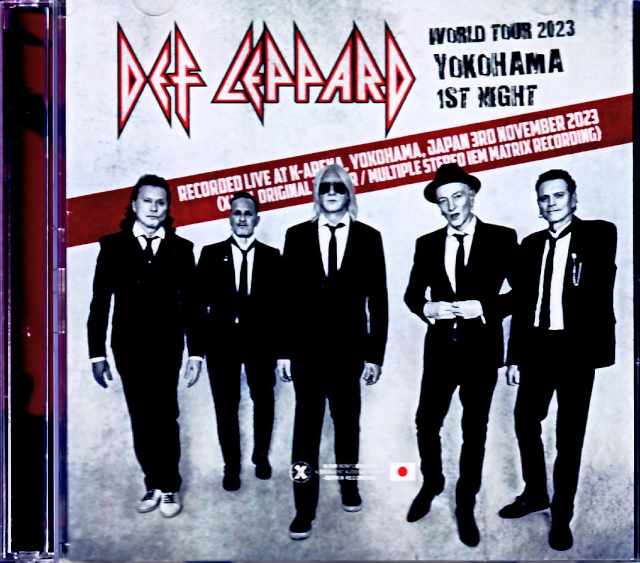 Def Leppard デフ・レパード/Kanagawa,Japan 11.3.2023 S & V Complete IEM Matrix Edition