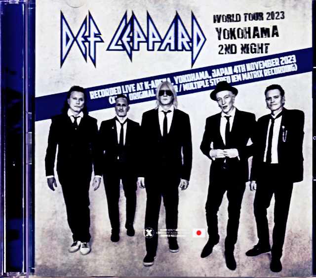 Def Leppard デフ・レパード/Kanagawa,Japan 11.4.2023 S & V Complete IEM Matrix Edition