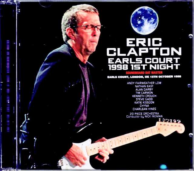 Eric Clapton エリック・クラプトン/London,UK 10.15.1998 Soundboard DAT Master
