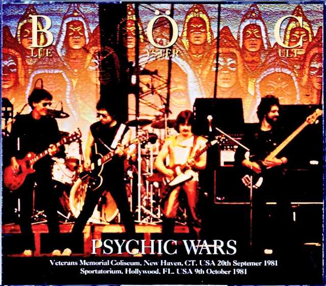 B.O.C. Blue Oyster Cult ブルー・オイスター・カルト/CT,USA 1981 & more