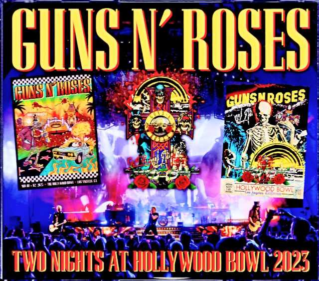 Guns N' Roses ガンズ・アンド・ローゼス/CA,USA 2023 2Days Complete