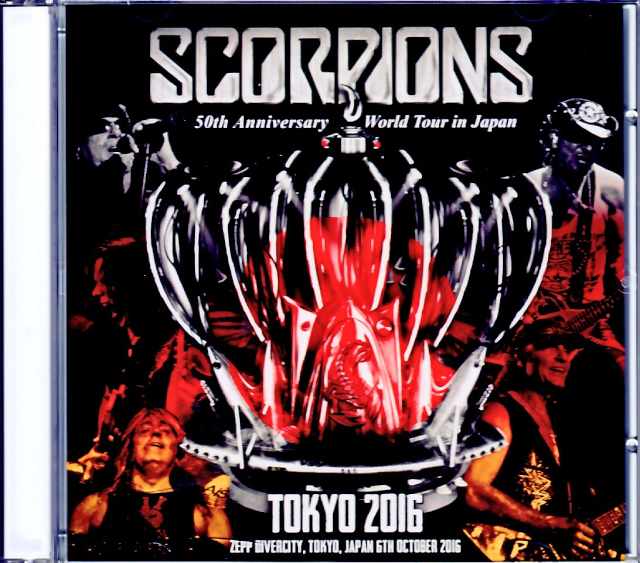 Scorpions スコーピオンズ/Tokyo,Japan 10.6.2016 Complete