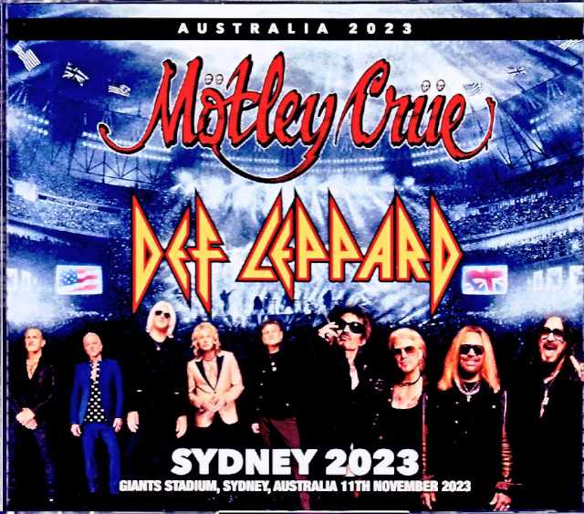 Motley Crue Def Leppard モトリー・クルー デフ・レパード/Australia 11.11.2023 Complete