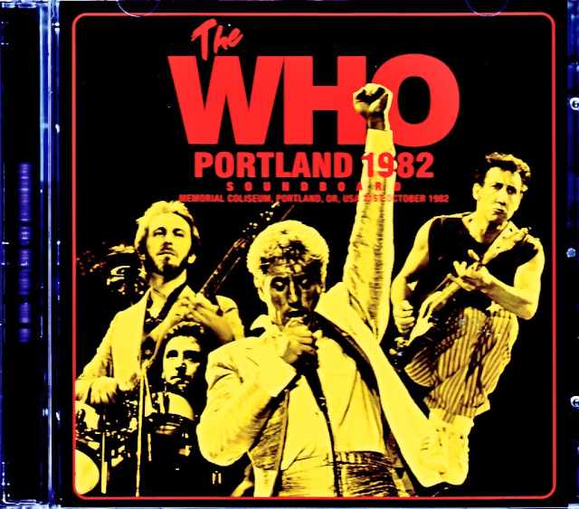 Who,The ザ・フー/OR,USA 1982 Soundboard Edition