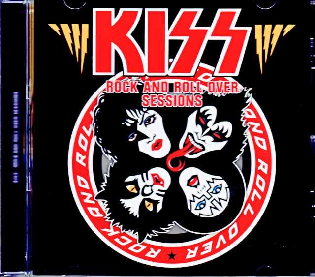 Kiss キッス/地獄のロックファイアー Rock And Roll Over Sessions NY,USA 1976 & more
