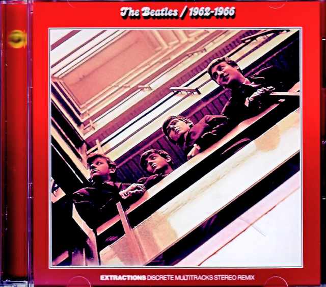 Beatles ビートルズ/赤盤 1962年-1966年 Multitrack Reconstruction Stereo Remix 2023