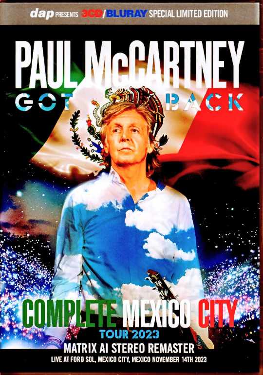 Paul McCartney ポール・マッカートニー/Mexico 11.14.2023 S & V Complete AI Matrix Stereo Remaster Edition