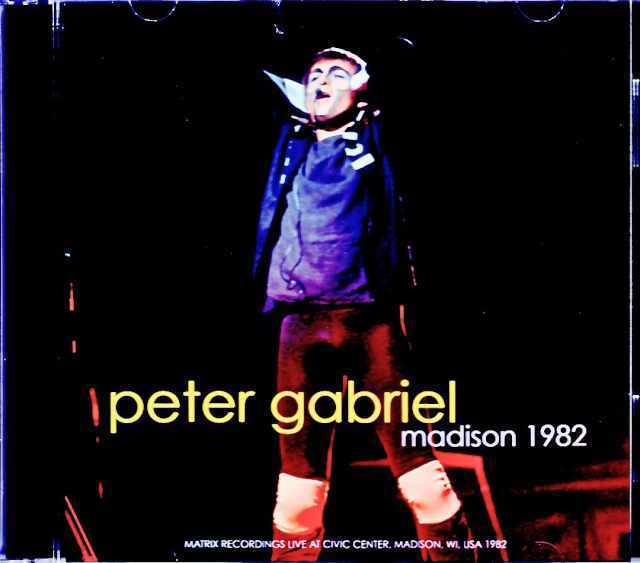Peter Gabriel ピーター・ガブリエル/WI,USA 1982