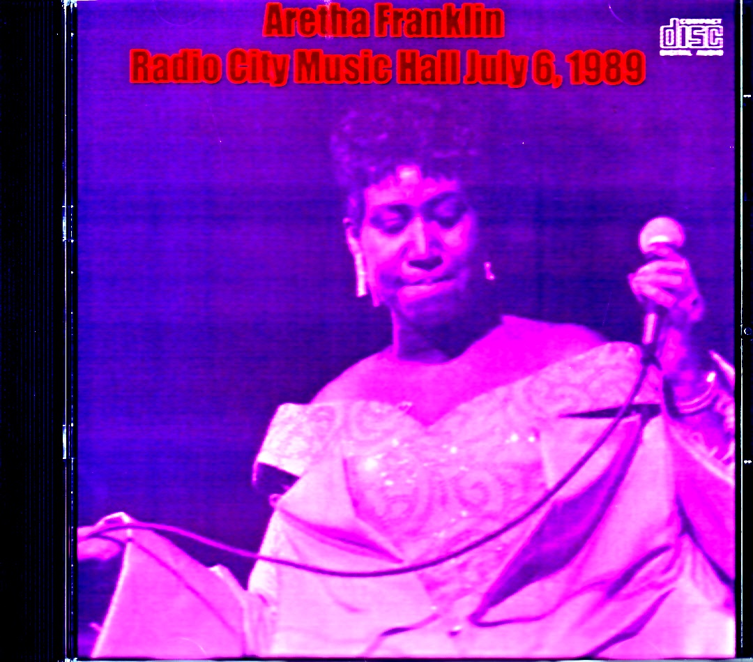 Aretha Franklin アレサ・フランクリン/NY,USA 7.6.1989
