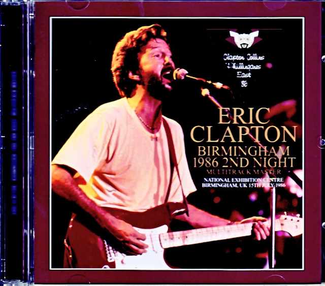 Eric Clapton Robert Cray エリック・クラプトン ロバート・クレイ/England,UK 1986 Complete Upgrade