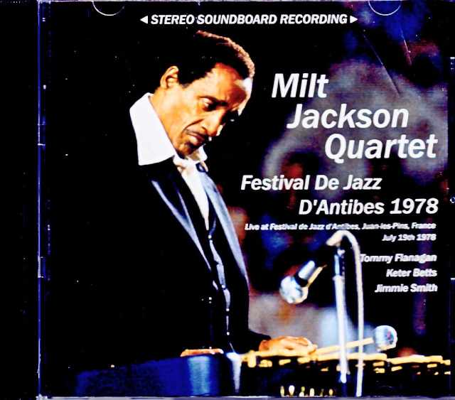 Milt Jackson Quartet Tommy Flanagan ミルト・ジャクソン トミー・フラナガン/France 1978