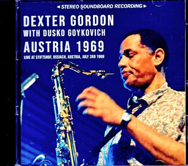 Dexter Gordon Dusko Goykovich デクスター・ゴードン ダスコ・ゴイコヴィッチ/Austria 1969