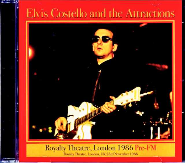 Elvis Costello and the Attractions エルヴィス・コステロ/London,UK 1986 Complete Soundboard Edition