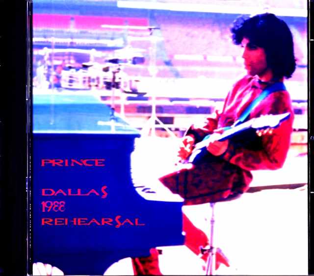 Prince プリンス/TX,USA 1988 Rehearsals