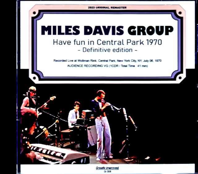 Miles Davis Chick Corea,Keith Jarrett マイルス・デイビス チック・コリア キース・ジャレット/NY,USA 7.6.1970 Upgrade