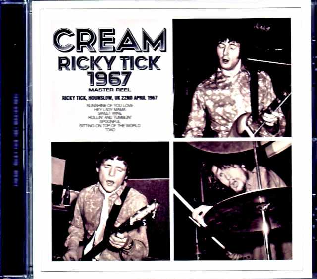 Cream クリーム/England,UK 1967 Fresh transfer from 7" master reel copy Edition