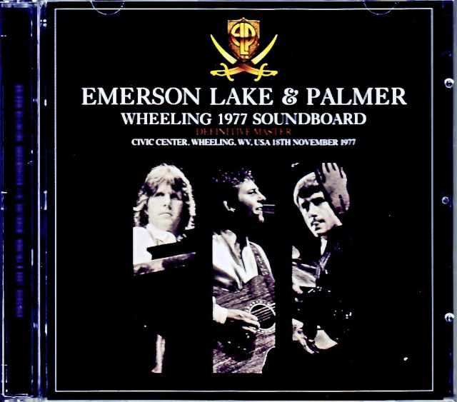 EL & P Emerson,Lake & Palmer エマーソン・レイク・アンド・パーマー/WV,USA 1977 Complete Soundboard Edition