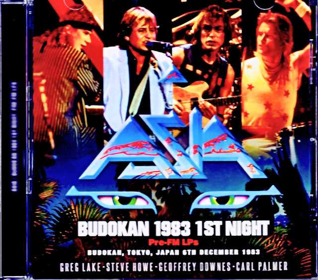 Asia エイジア/Tokyo,Japan 12.6.1983 Soundboard Edition